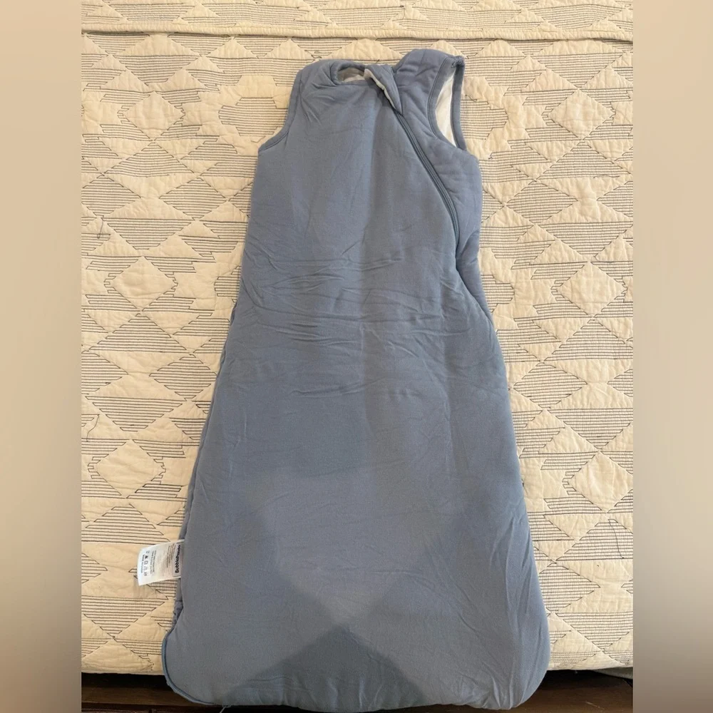 Woolino Baby Sleep Sack with Stripes - Picture 3 of 6